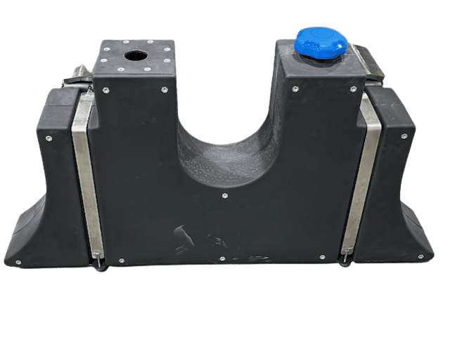 Front of tank